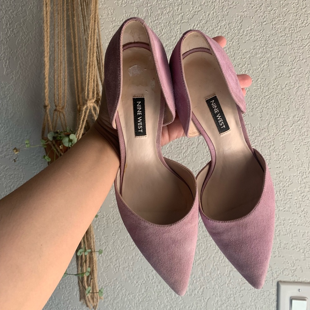 Lilac/ Lavender Nine West Women’s Mossiel D’orsay Pump
